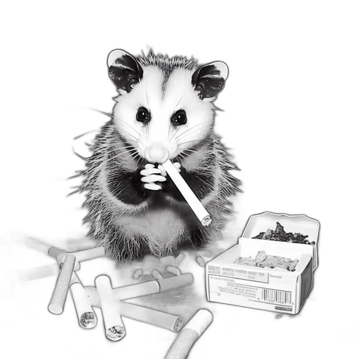 animal, creature, jacket, weapon transparent PNG cut-out