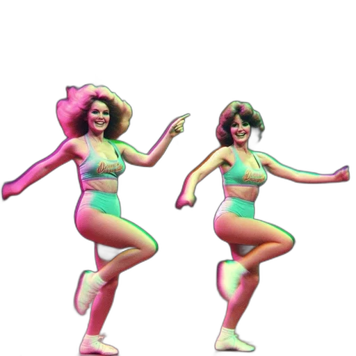 3d render, vaporwave, pixel art, concept art transparent PNG cut-out