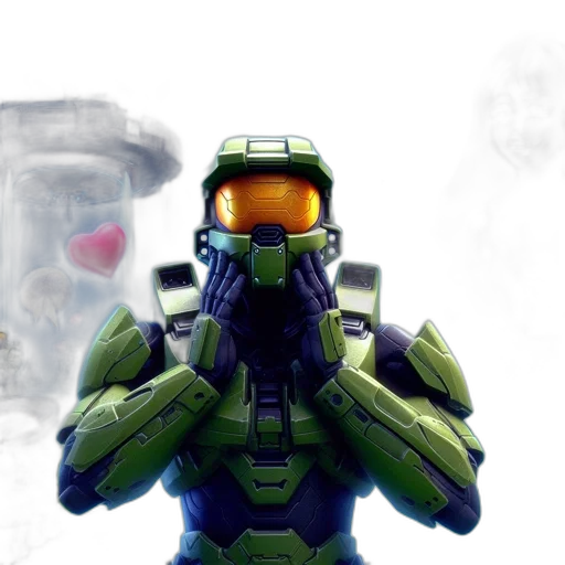 robot, mask, weapon, face transparent PNG cut-out