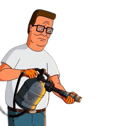 weapon, bottle, robot, staff transparent PNG cut-out