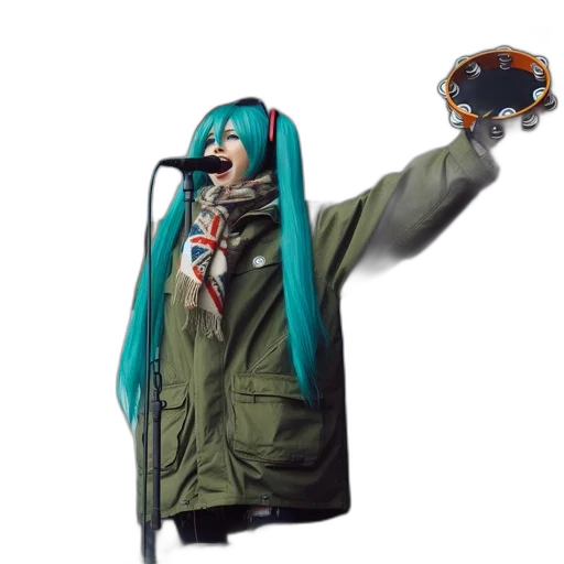 jacket, weapon, robot, creature transparent PNG cut-out