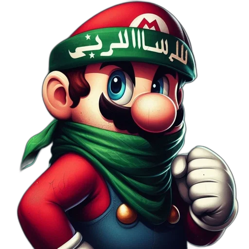 weapon, face, mask, pixel art transparent PNG cut-out