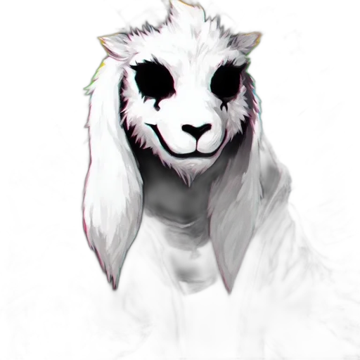 mask, animal, creature, face transparent PNG cut-out
