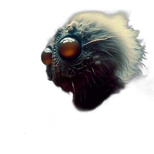 creature, mask, animal, hair transparent PNG cut-out