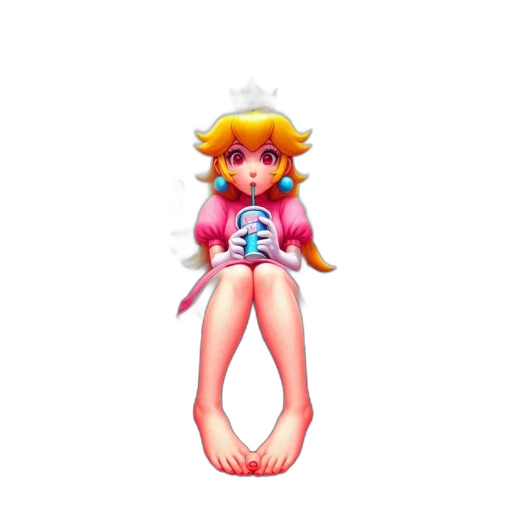 dress, creature, staff, pixel art transparent PNG cut-out