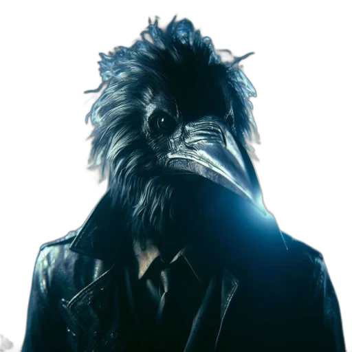 mask, jacket, creature, animal transparent PNG cut-out