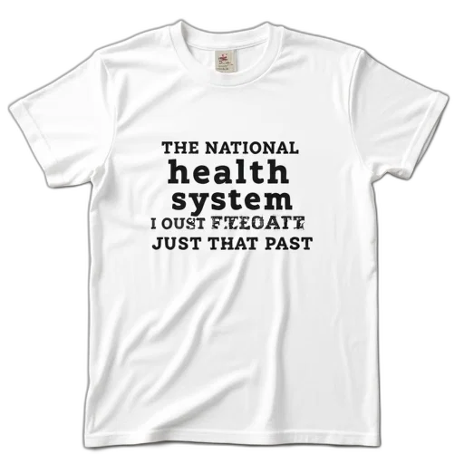 white, tee, message, reads transparent PNG cut-out