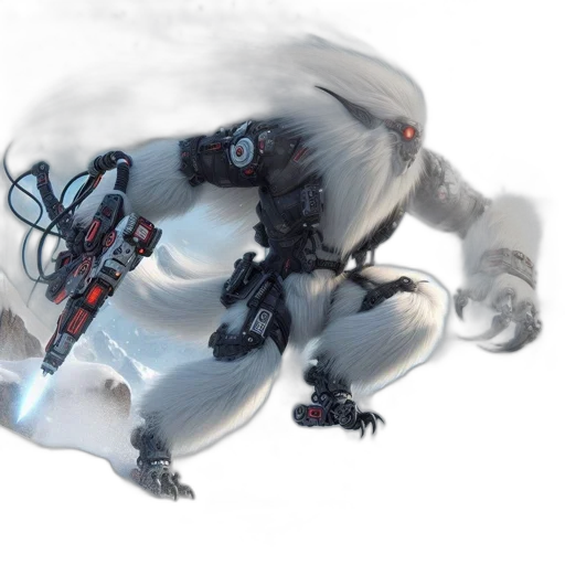 robot, creature, dragon, animal transparent PNG cut-out