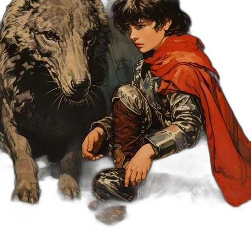 animal, fantasy art, concept art, comic book art transparent PNG cut-out
