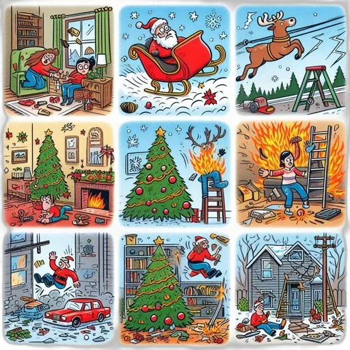 snow, nine, vibrant, illustrations transparent PNG cut-out