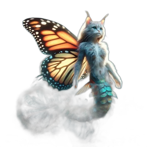dragon, creature, animal, staff transparent PNG cut-out