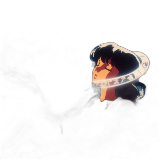 jewelry, crown, mask, vaporwave transparent PNG cut-out