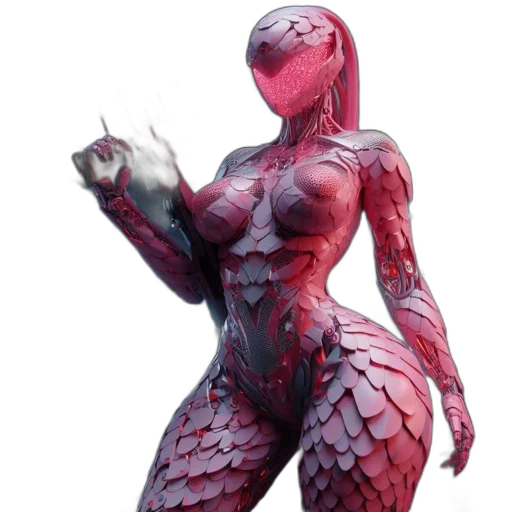 creature, animal, dragon, robot transparent PNG cut-out