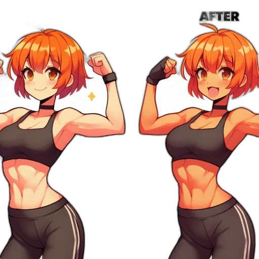 anime, pixel art, concept art, 3d render transparent PNG cut-out