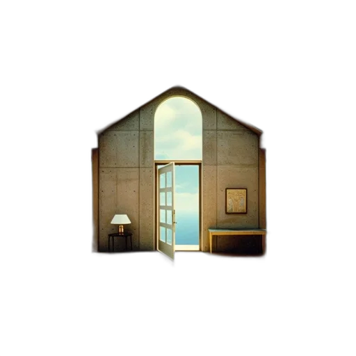 furniture, building, face, concept art transparent PNG cut-out