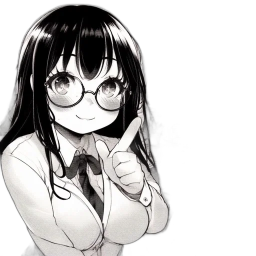 face, staff, hair, weapon transparent PNG cut-out