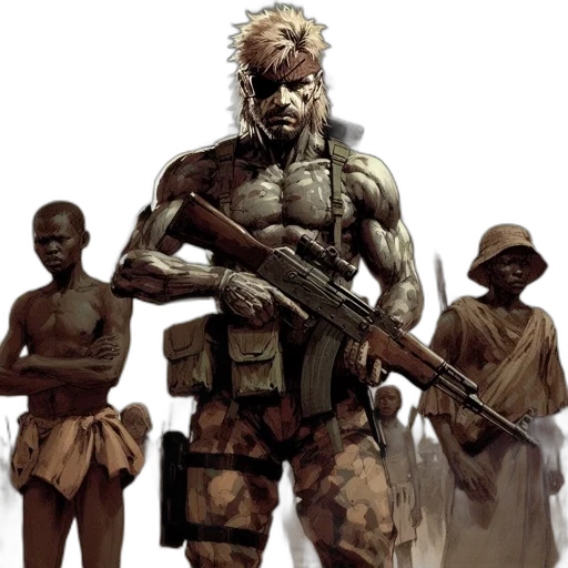 concept art, comic book art, fantasy art, photorealistic transparent PNG cut-out
