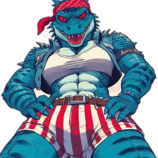 dragon, animal, creature, comic book art transparent PNG cut-out