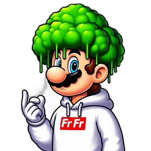 food, creature, staff, hair transparent PNG cut-out