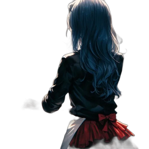 dress, jacket, hair, umbrella transparent PNG cut-out
