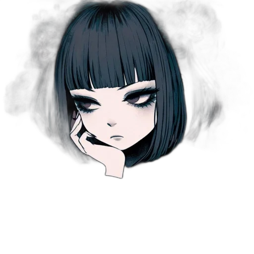 mask, face, creature, hair transparent PNG cut-out