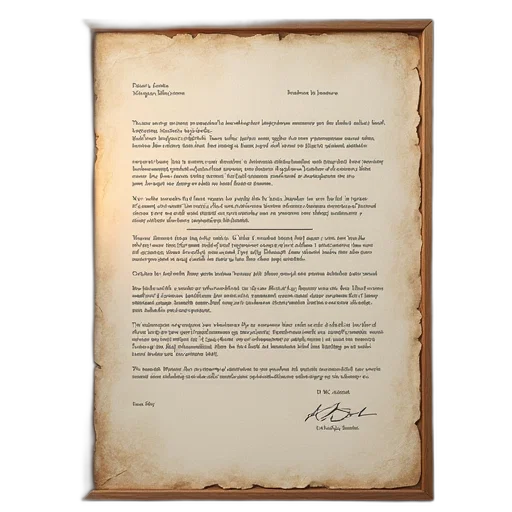 letter, joint, statement, alleging transparent PNG cut-out