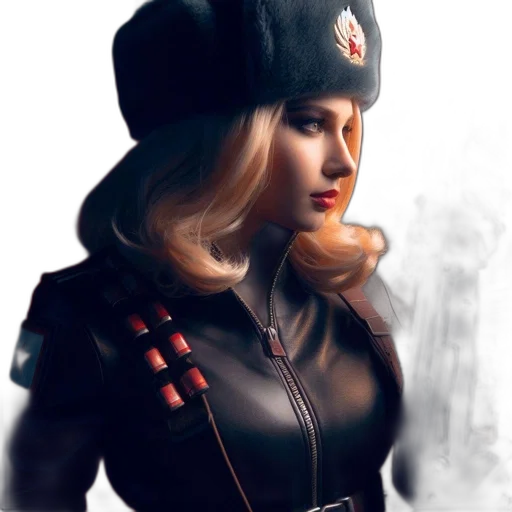 hat, jacket, comic book art, concept art transparent PNG cut-out