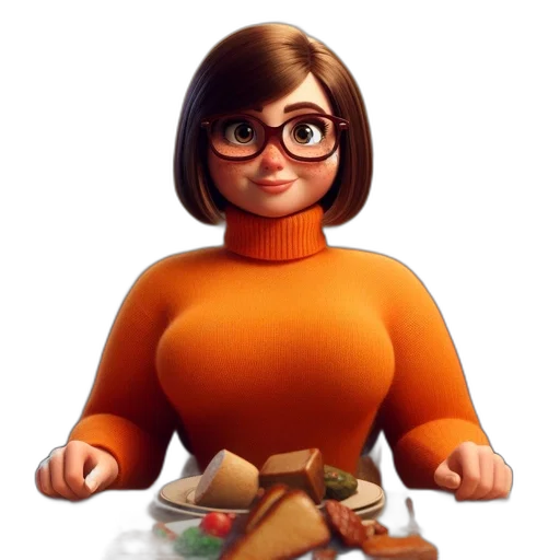 food, dress, robot, face transparent PNG cut-out