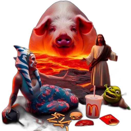 animal, creature, food, mask transparent PNG cut-out