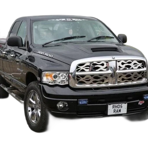 car, photorealistic, black, dodge transparent PNG cut-out