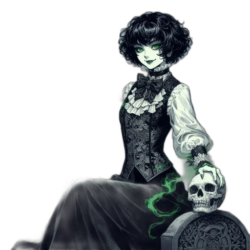 dress, mask, jewelry, fantasy art transparent PNG cut-out