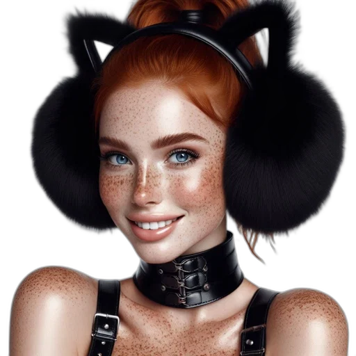 hair, mask, jewelry, face transparent PNG cut-out