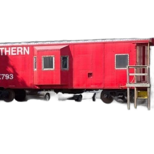 red, train, car, word transparent PNG cut-out