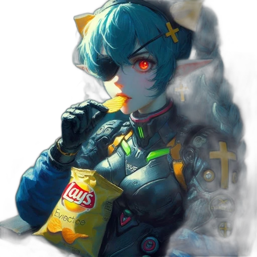 robot, jacket, food, weapon transparent PNG cut-out