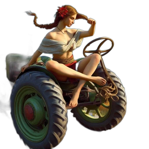 car, weapon, concept art, photorealistic transparent PNG cut-out