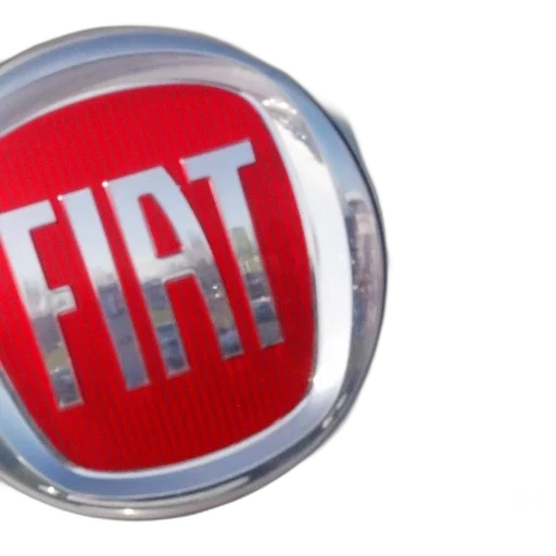 car, close-up, fiat, logo transparent PNG cut-out