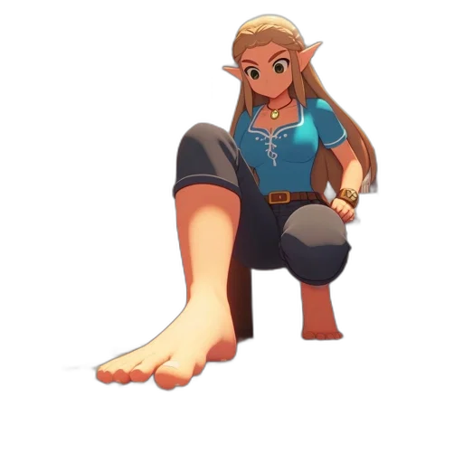 shoes, staff, creature, weapon transparent PNG cut-out