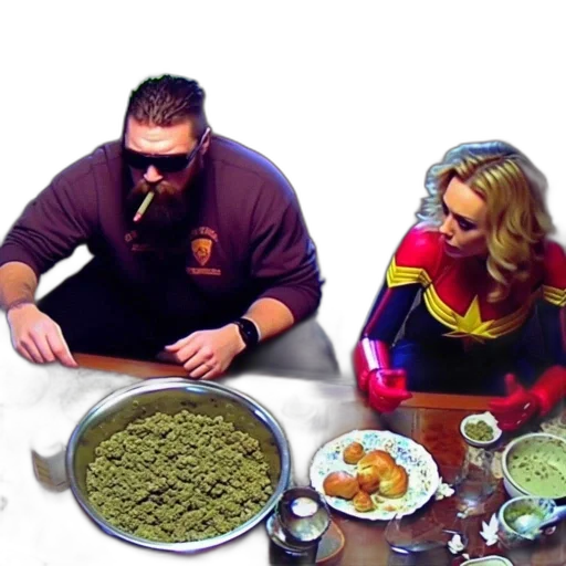 two, individuals, one, captain transparent PNG cut-out