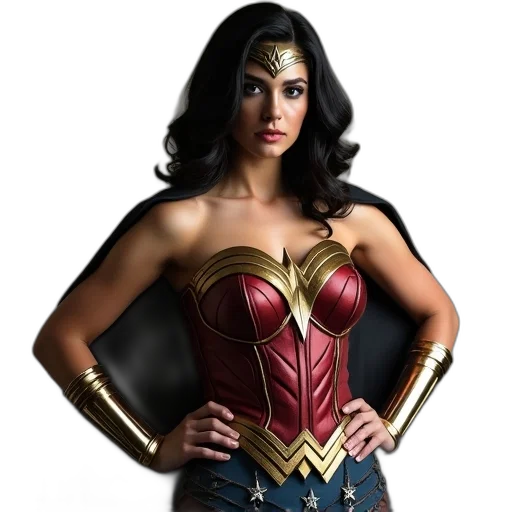 comic book art, concept art, 3d render, photorealistic transparent PNG cut-out