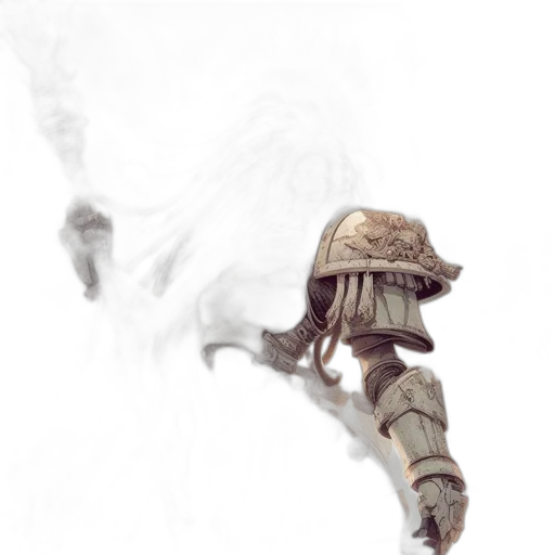 weapon, hat, sword, creature transparent PNG cut-out