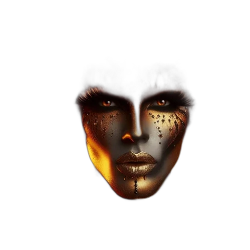 mask, face, jewelry, crown transparent PNG cut-out