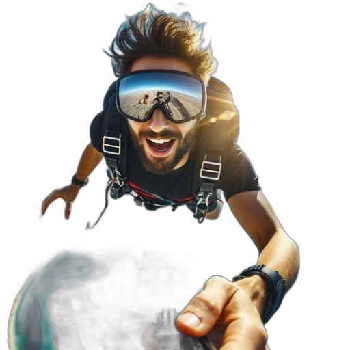 staff, face, concept art, 3d render transparent PNG cut-out