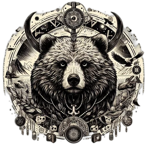 animal, mask, fantasy art, concept art transparent PNG cut-out