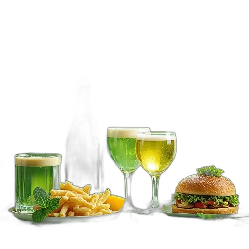 food, bottle, green, eat transparent PNG cut-out