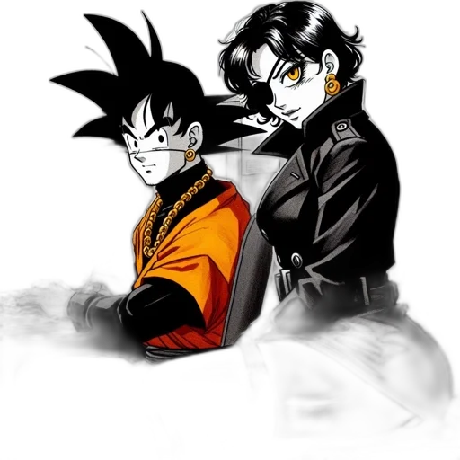 jacket, concept art, comic book art, anime transparent PNG cut-out