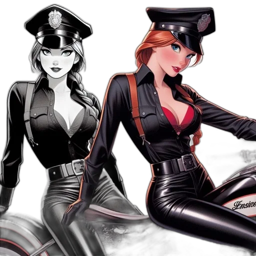 comic book art, concept art, fantasy art, cartoon transparent PNG cut-out