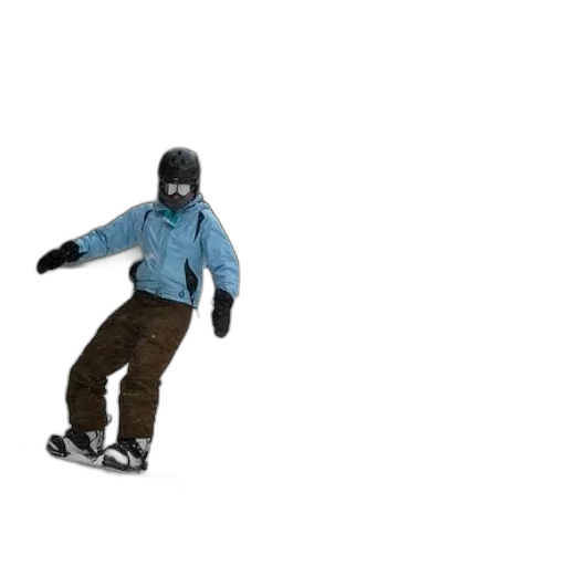 jacket, staff, mask, 3d render transparent PNG cut-out