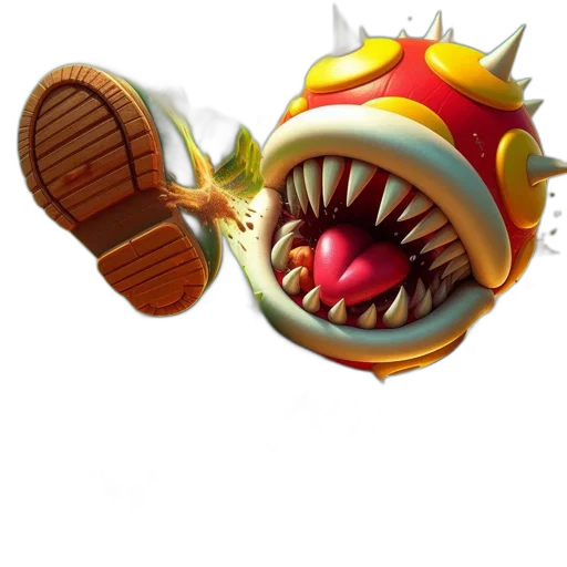 creature, staff, weapon, mask transparent PNG cut-out
