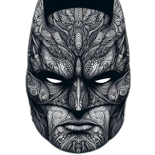 mask, face, comic book art, concept art transparent PNG cut-out