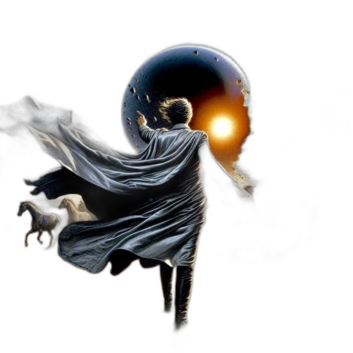 mask, staff, dress, umbrella transparent PNG cut-out